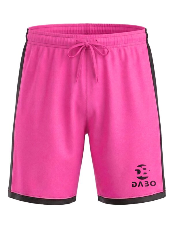 DaBo Sports Shorts – Pink with Black Details