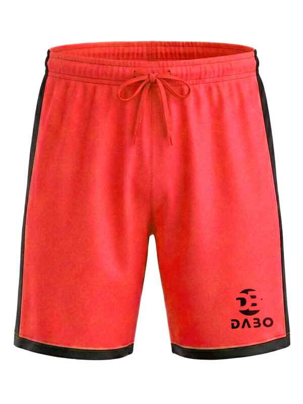 DaBo Sports Shorts – Red with Black Details