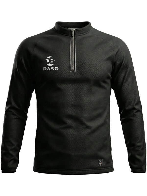 DaBo Half-Zip Training Top – Black