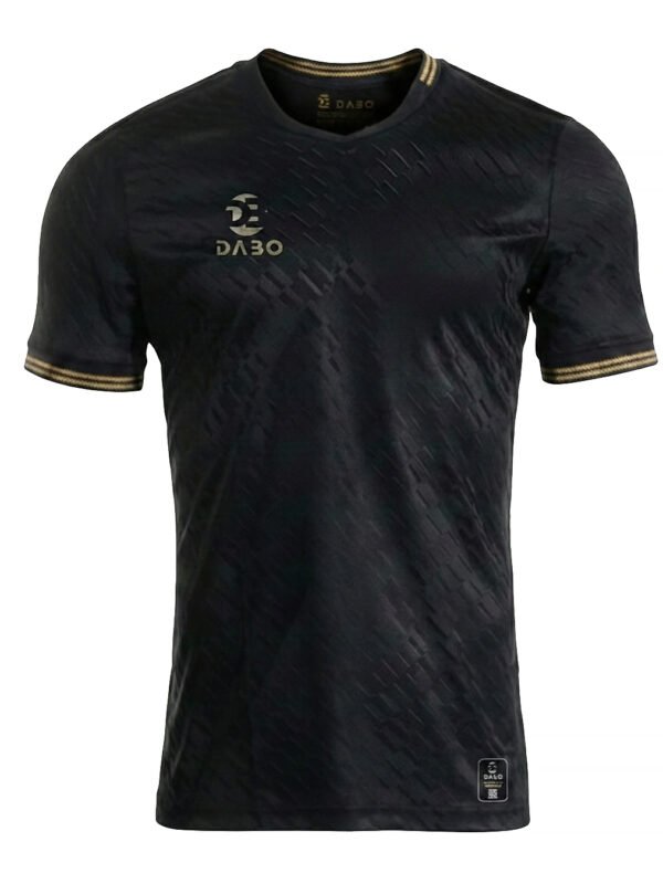 DABO Premium Black Performance T-Shirt | Lightweight Athletic Training Tee