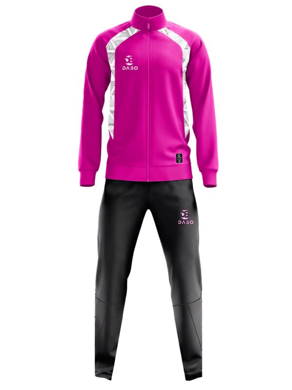 DaBo Training Tracksuit – Pink & Black Sports Set