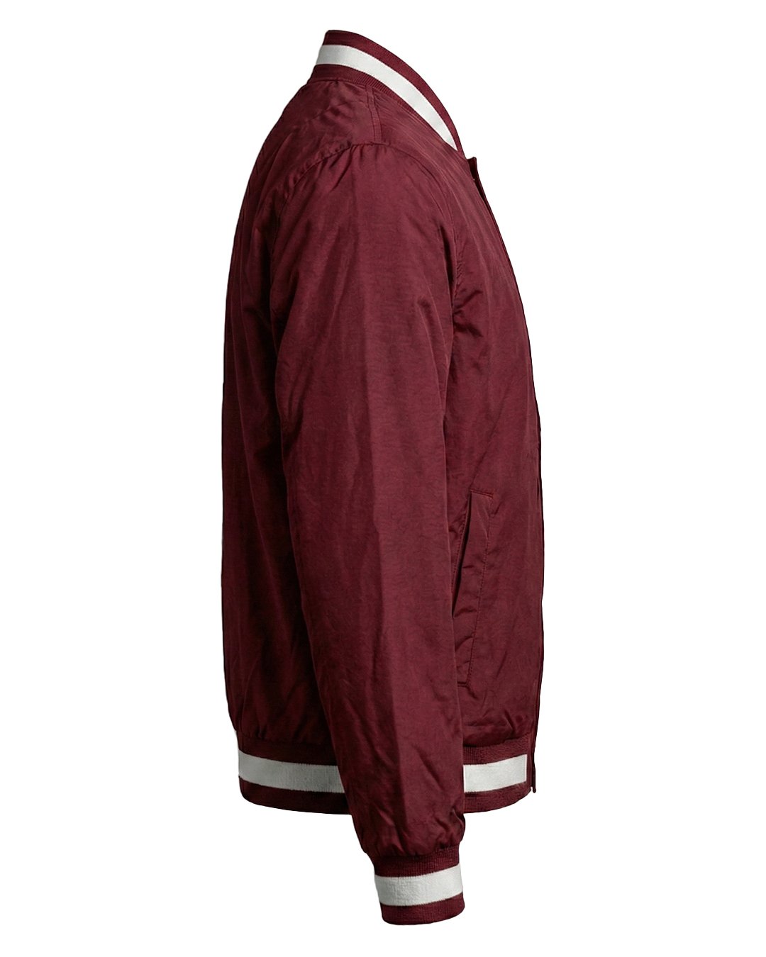 DaBo Varsity Jacket – Burgundy - Image 2