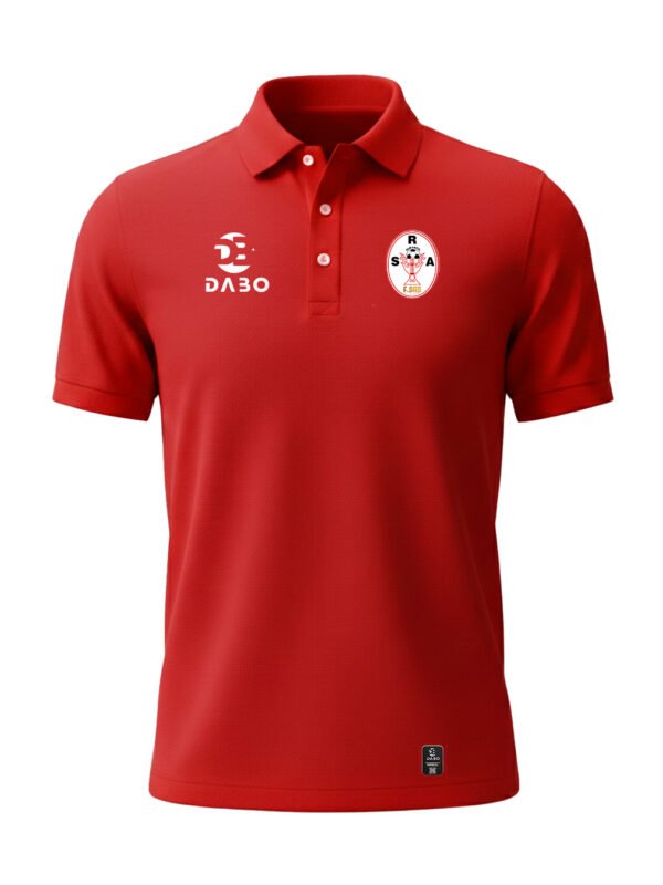 RSA Red Technical Polo – Bold Performance & Style