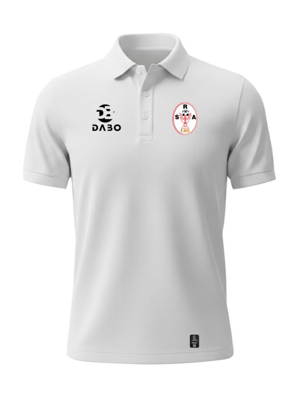 RSA White Technical Polo – Comfort & Performance
